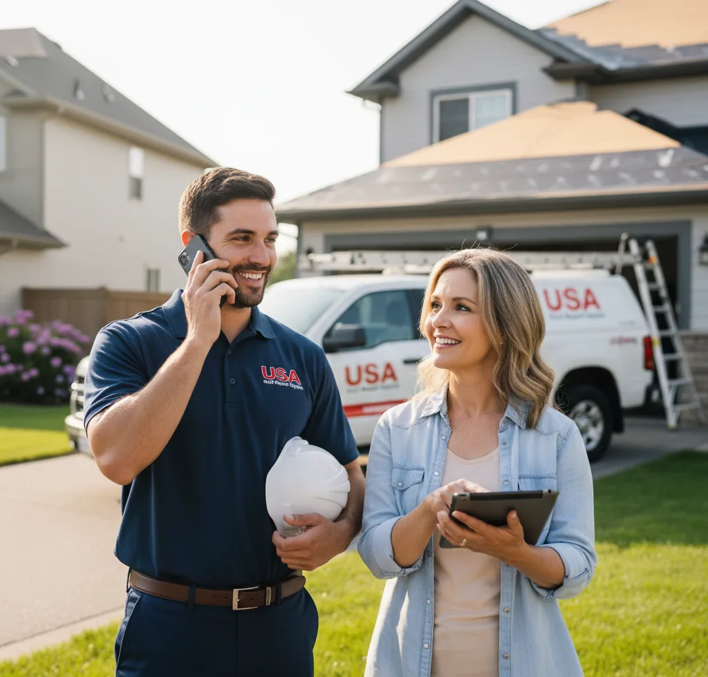 USA Roof Repair Experts customer support in Blacksburg